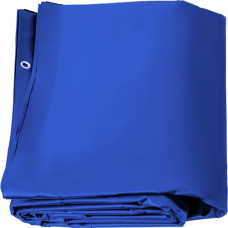 Cubierta de Seguridad para Piscina, Tamaño de 4 x 8 m Cobertor de Piscina Rectangular, Tamaño de Piscina de 3,7 x 7,7 m Lona de Piscina de PVC Azul, Fácil de Instalar y Prevenir Escombros