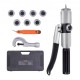 Buy 3/8" to 1-1/8" HAVC Hydraulic Pipe Expander Kit with 7 Expanding Heads Deburring Tool Tube Cutter for Copper Aluminum Brass Soft Steel Pipes