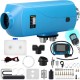 Buy 12V 2KW Diesel Car Heater Aluminum Diesel Air Heater with LCD Switch for Boats Bus Blue