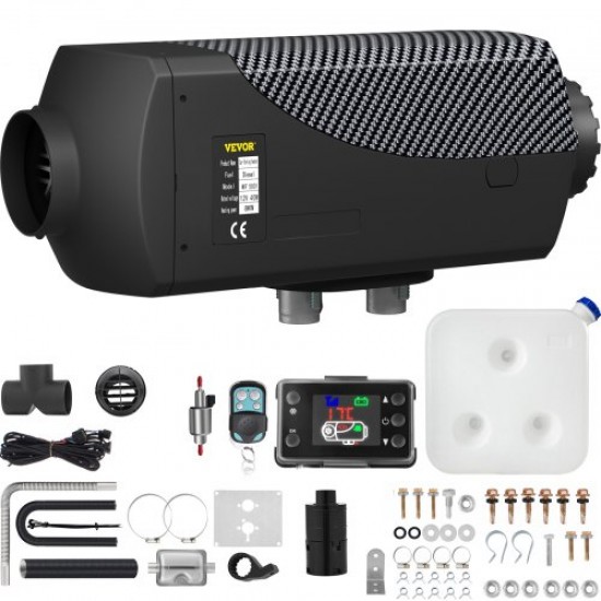 Comprar Aquecedor de combustível a diesel, 12v, 8kw, aquecimento estacionário, diesel, com interruptor lcd