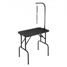 VEVOR Mesa Plegable de Aseo para Mascotas Mesa de 807,7x459,7 mm Mesa de Aseo para Perros Capacidad de Carga de 99,8 kg Mesa de Peluquería para Perros de Acero Inoxidable con 1 Pinza 1 Cuerda 1 Asa