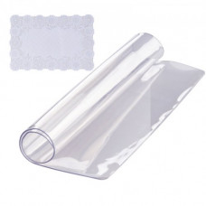 VEVOR Mantel Transparente Cuadrado 30,5x30,5 cm Mantel de PVC para Mesa Espesor de 1,5 mm con Esquinas Redondeadas Protector de Mesa Impermeable 45x30 cm Corta a Medida para Comedor Cocina Restaurante