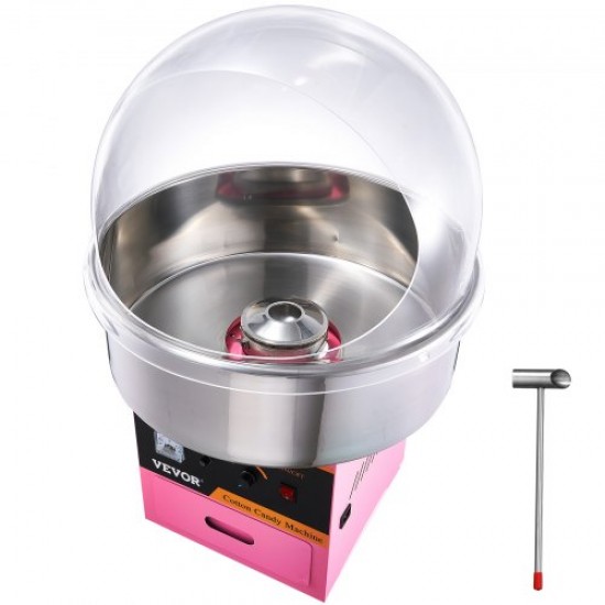 Купити Машина для приготування солодкої вати Cotton Candy Maker з кришкою