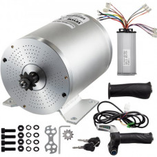 Motor sin Escobillas Motor Eléctrico para Go Kart 48V 2000W Motor con Controlador Perfecto para Scooter Eléctrico, Bicicleta Eléctrica, Bicicleta Eléctrica y Scooter Electrónico Etc.