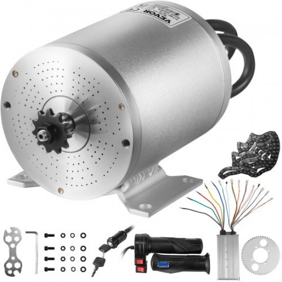 Koop Borstelloze motorset met controller 72V 3000W DC elektromotor 43A 4900 RPM Hoge snelheid borstelloze motor ombouwset 4,07 pk voor kart, scooter, elektrische fiets