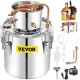 Buy Distill Alcohol Water Distiller 13.2 Gallon (50 L) Still for Home Distillation 1 Barrel Stainless Steel Coil