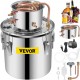 Buy Distilling Alcohol Water Distiller 19 L Stainless Steel 30 x 30 cm Rapid Cooling