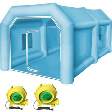 VEVOR Cabina de Pintura Inflable 4 x 2.5 x 2.2 M Carpa Hinchable para Coche Tienda Inflable Cabina de Estacionamiento de Pintura Tienda Inflable de Campaña Cabina Inflable para Pintar el Coche