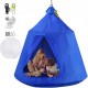 VEVOR Tienda de Árbol Colgante 116,8 x 110,2 cm Carpa Azul Lona de Poliéster