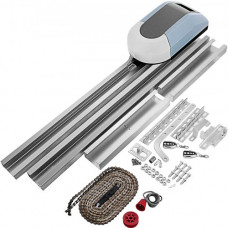 VEVOR Abridor de Puerta Garaje Automática Motor Puerta Corredera 200 W Motor para Puerta Garaje Basculante con Velocidad de 120 mm/s 1000 N Motor