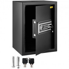 VEVOR Caja Fuerte de Seguridad con Huella Dactilar 60L Caja Fuerte Antirrobo del Hogar 34,5 x 20 x 46,5 cm Huella Digital Contraseña Llave WiFi Abierto del Hotel de Oficina en Casa Caja de Seguridad