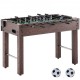 VEVOR Mesa de futbolín, mesa de futbolín de tamaño estándar de 48 pulgadas, mesa de futbolín de tamaño completo para interior para hogar, familia y sala de juegos, incluye 2 pelotas y 2 portavasos